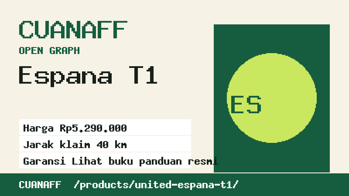 Visual ringkasan Espana T1